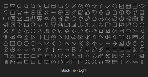 Black Tie - Light